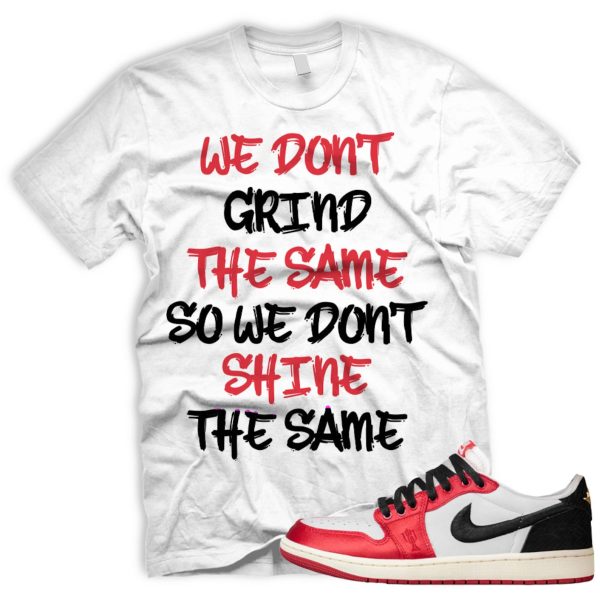 GRNDDFFRNT T Shirt To Match Air J 1 Retro Low Rookie Card Away Trophy SB Og Jezsport.com