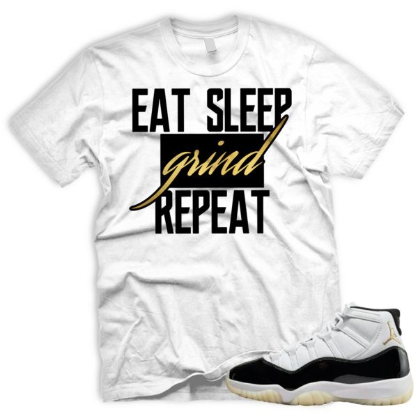 OGGRND T Air J 11 Gratitude DMP Retro White Black Metallic Gold 2023 Jezsport.com