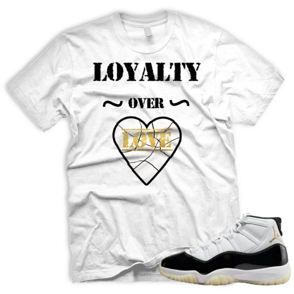 LOVERL T Air J 11 Gratitude DMP Retro White Black Metallic Gold 2023 Jezsport.com