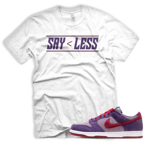 SAYLESS T Dunk Low SB Plum Daybreak Barn-Plum Ugly Duckling T-Shirt Match Sneaker Jezsport.com