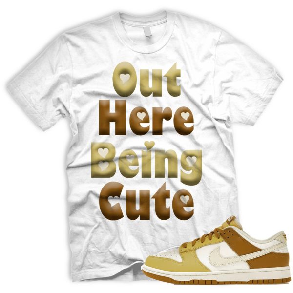 CUTE T Dunk Low SB Wmns Bronzine Saturn Gold Sail Coconut Milk Jezsport.com