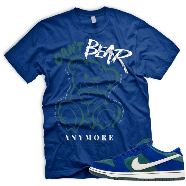 CANT T SB Dunk Low Deep Royal Blue Vintage Green Sail Jezsport.com