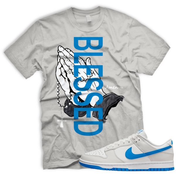 BLESSEDHANDS T SB Dunk Low Photo Blue Summit White Platinum Tint Jezsport.com