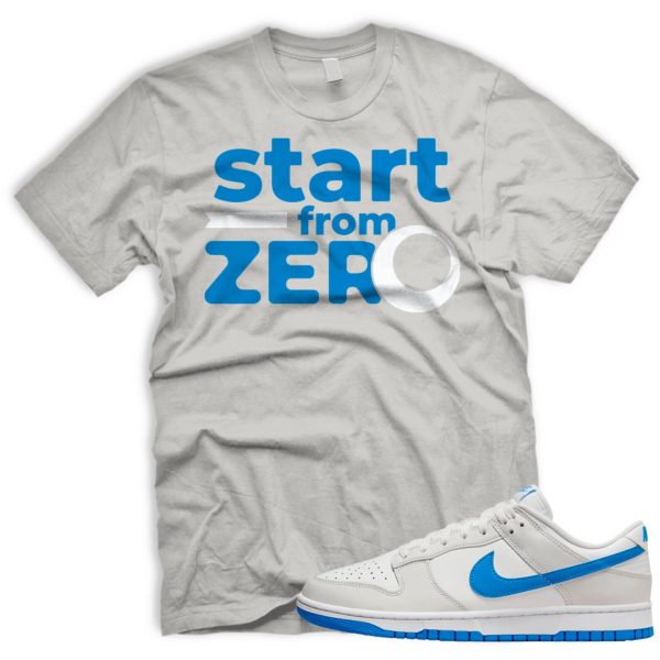 FROM ZERO T SB Dunk Low Photo Blue Summit White Platinum Tint Jezsport.com