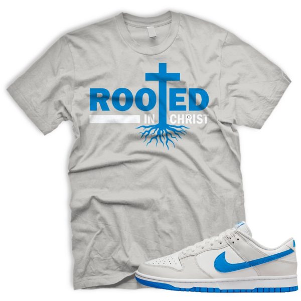 ROOTED T SB Dunk Low Photo Blue Summit White Platinum Tint Jezsport.com