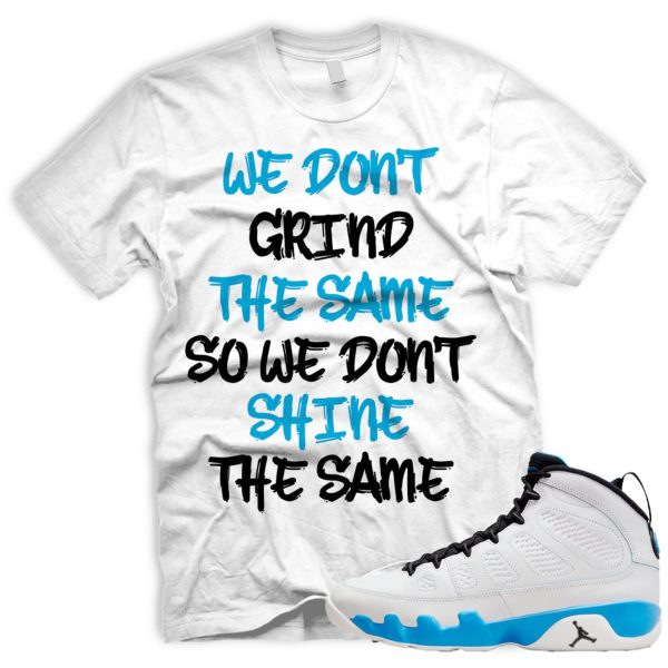 GRNDDIFF T To Match Air J 9 Retro Powder Blue Summit White Black 2024 Jezsport.com