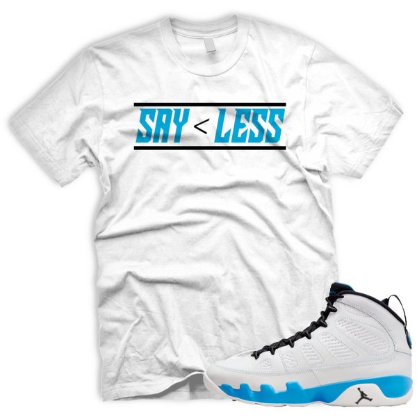 LESS T To Match Air J 9 Retro Powder Blue Summit White Black 2024 Jezsport.com