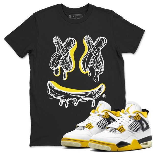 Smile Doodle Streetwear Brand Shirts To Match Jordans 4s Vivid Sulfur Jezsport.com