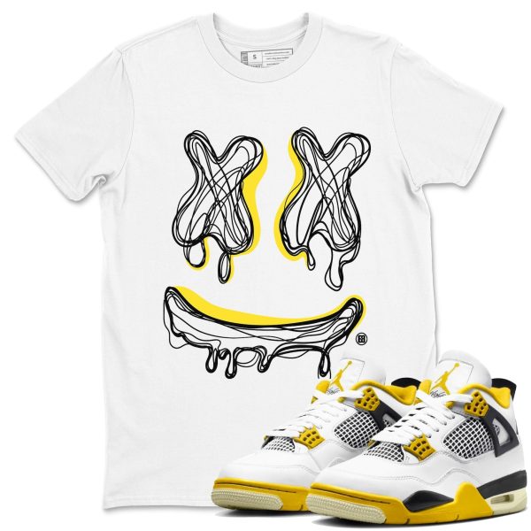 Smile Doodle Streetwear Brand Shirts To Match Jordans 4s Vivid Sulfur Jezsport.com