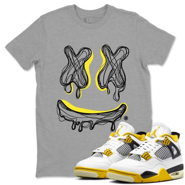 Smile Doodle Streetwear Brand Shirts To Match Jordans 4s Vivid Sulfur Jezsport.com