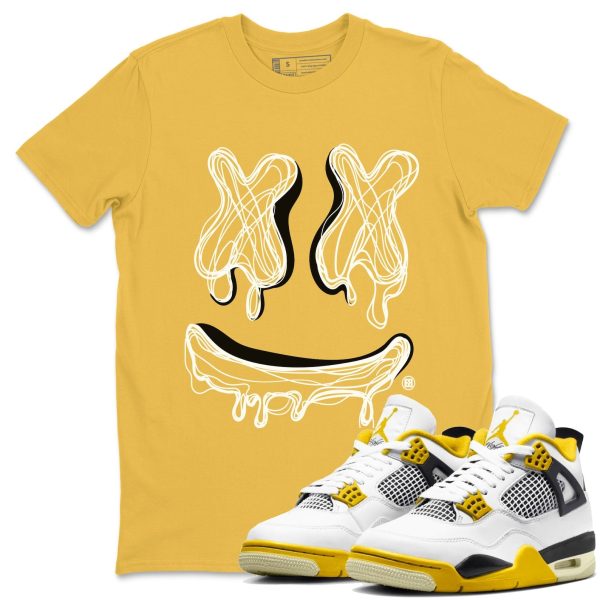 Smile Doodle Streetwear Brand Shirts To Match Jordans 4s Vivid Sulfur Jezsport.com