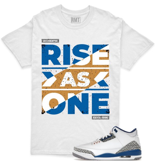 Jordan 3 Wizards Unisex T-Shirt, Rise As One Tee Matching Wizards 3s Jezsport.com