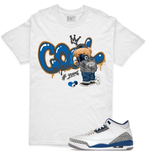 Jordan 3 Wizards Unisex T-Shirt, Cool Bear Tee Matching Wizards 3s Jezsport.com