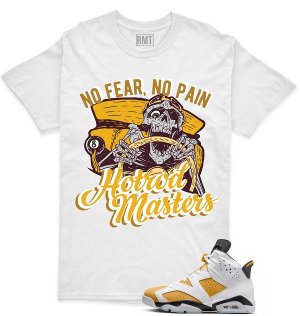 Jordan 6 Yellow Ochre Matching Shirts, No Pain Tee Match Yellow Ochre 6s Jezsport.com