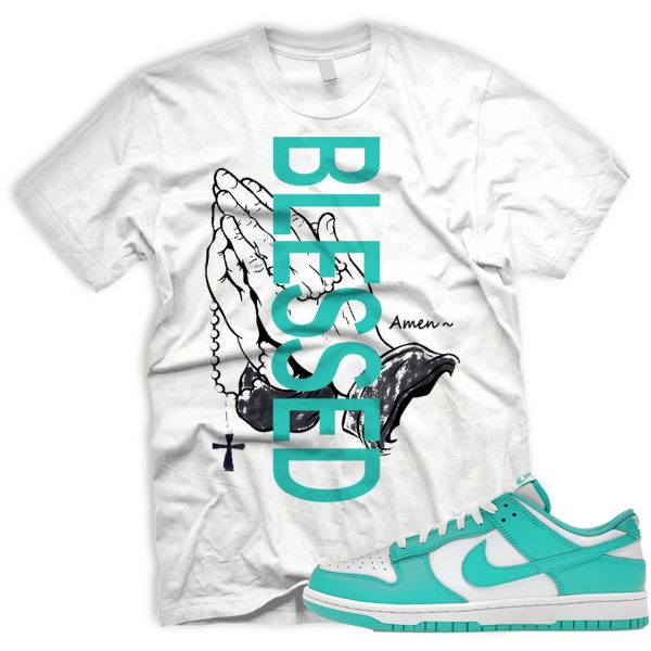 BLSSDHNDS Shirt Match Dunk Low Clear Jade White Jezsport.com