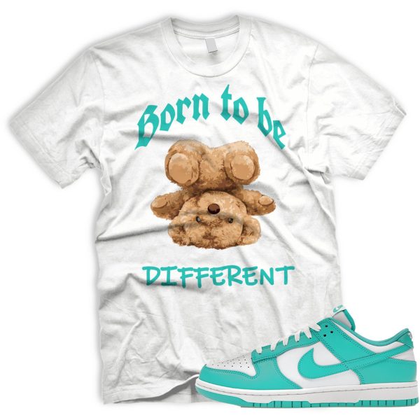 BORN DIFF Shirt Match Dunk Low Clear Jade White Jezsport.com