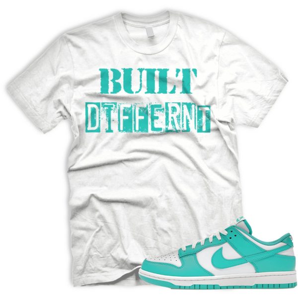 BUILTDIFF Dunk Low Clear Jade White Tshirt Match Sneaker Jezsport.com