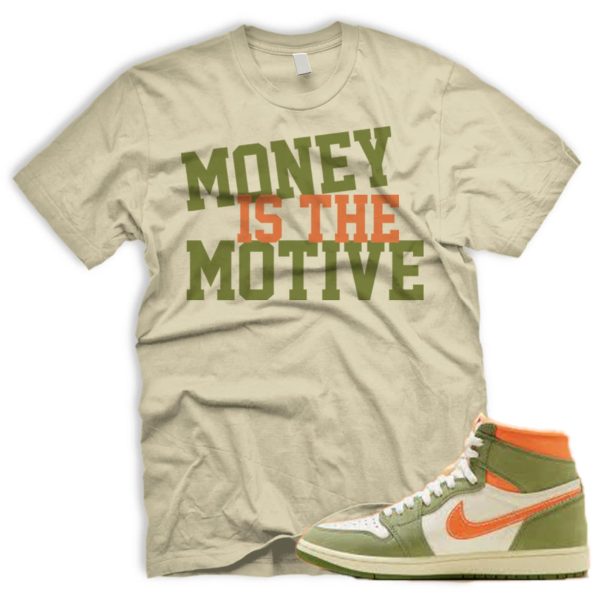 MONEY Craft Celadon 1 High OG Sky J Light Olive Bright Mandarin Coconut Milk T Shirt Match Jezsport.com