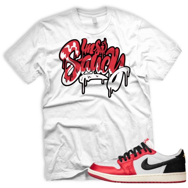 SAUCY T Shirt To Match Air J 1 Retro Low Rookie Card Away Trophy SB Og Jezsport.com