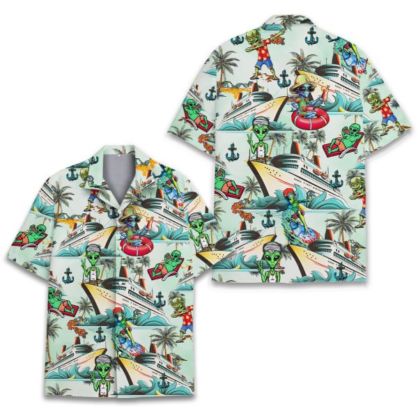 Alien Hawaiian Shirt, Summer For Men and Women Jezsport.com