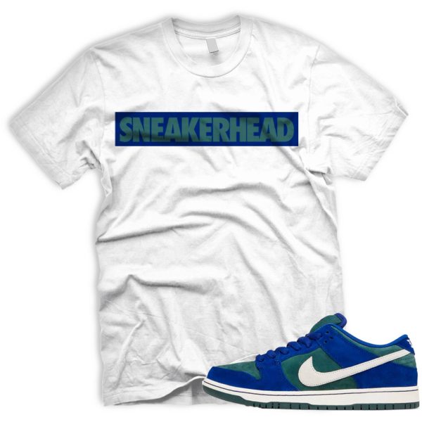 SNHD T SB Dunk Low Deep Royal Blue Vintage Green Sail Jezsport.com