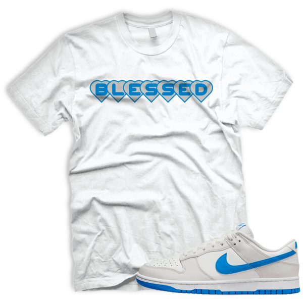 BLESSEDHEARTS T SB Dunk Low Photo Blue Summit White Platinum Tint Jezsport.com