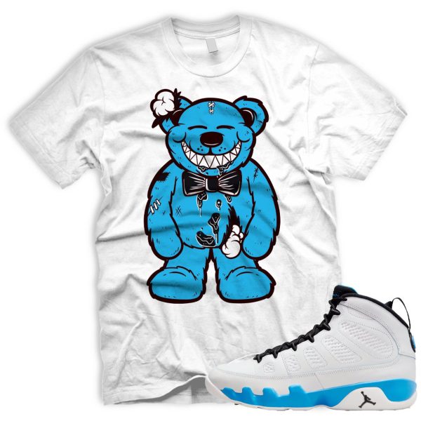 TED T To Match Air J 9 Retro Powder Blue Summit White Black 2024 Jezsport.com