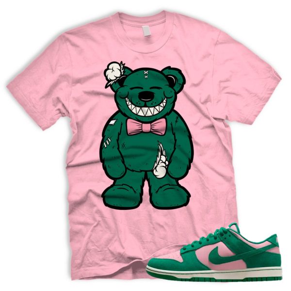 TED Medium Soft Pink Malachite Dunk Low Retro Match T Jezsport.com