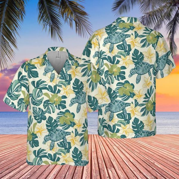 Sea Turtle Comfort Fit Hawaiian Shirt, Summer For Men and Women Jezsport.com