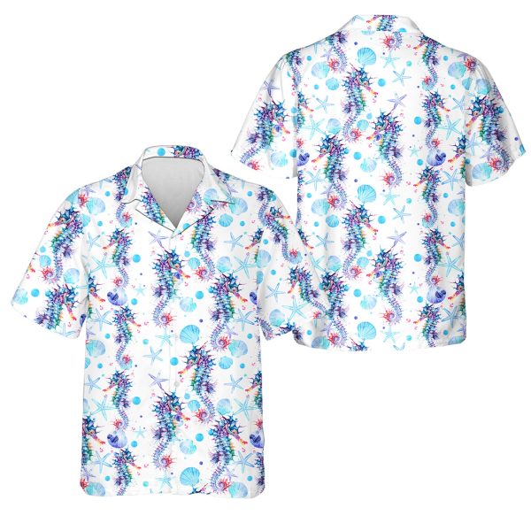 Seahorse Hawaiian Shirt, Summer For Men and Women Jezsport.com