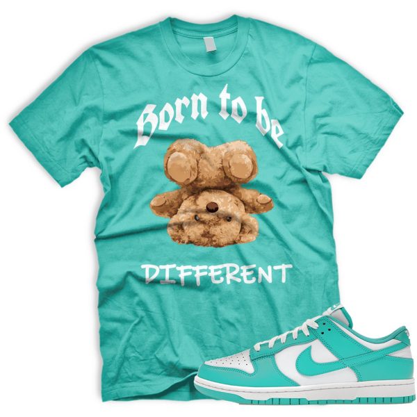 BORN DIFF Shirt Match Dunk Low Clear Jade White Jezsport.com