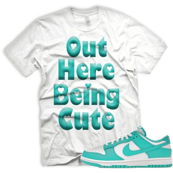 CUTE Shirt Match Dunk Low Clear Jade White Jezsport.com