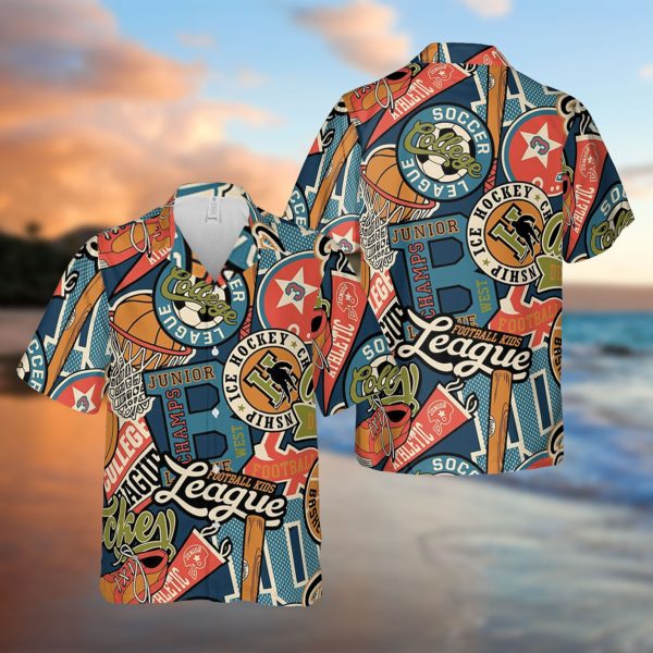 Football And Soccer College Team Hawaiian Shirt, Summer Shirt For Men and Women Jezsport.com