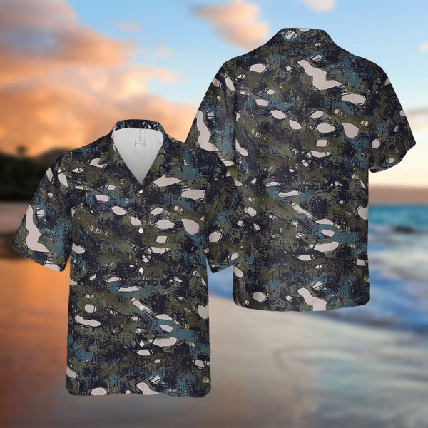 Modern Camouflage Pattern Beach Hawaiian Shirt, Summer Shirt For Men and Women Jezsport.com