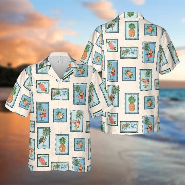 Beach And Ocean, Summer Vibes Hawaiian Shirt, Summer Shirt For Men and Women Jezsport.com