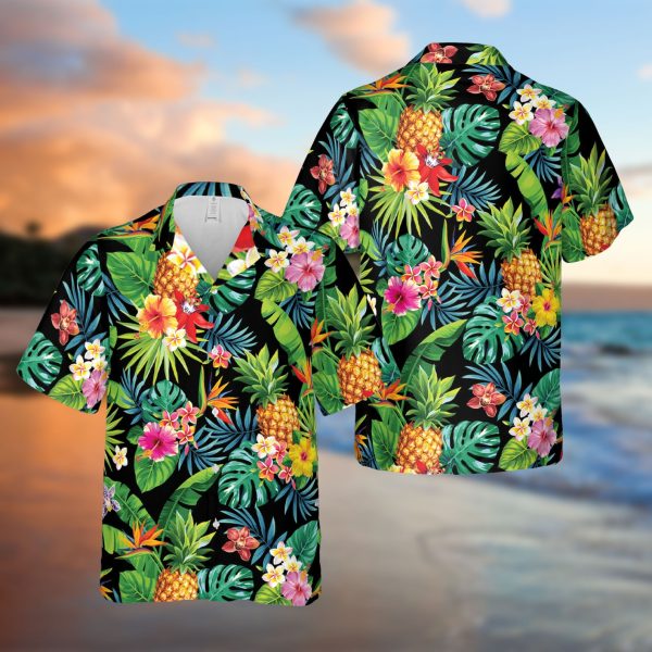 Tropical Fruit And Plant Vintage Hawaiian Shirt, Summer Shirt For Men and Women Jezsport.com