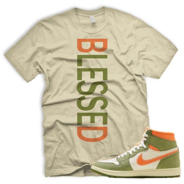 BLSSD Craft Celadon 1 High OG Sky J Light Olive Bright Mandarin Coconut Milk T Shirt Match Jezsport.com