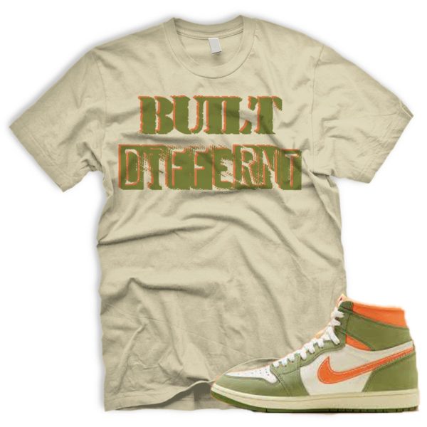 BUILT DIFF Craft Celadon 1 High OG Sky J Light Olive Bright Mandarin Coconut Milk T Shirt Match Jezsport.com