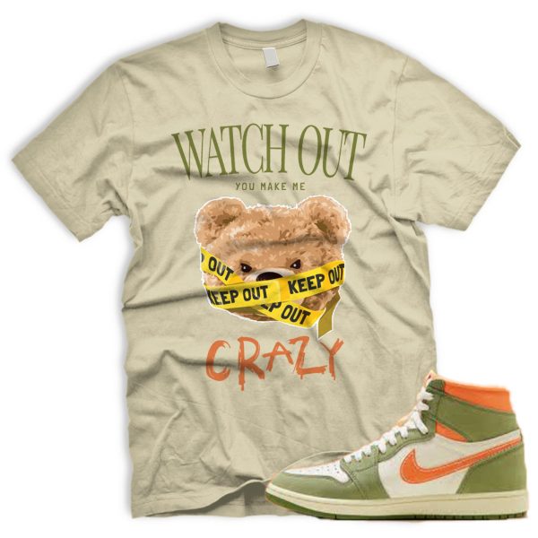 CRAZY Craft Celadon 1 High OG Sky J Light Olive Bright Mandarin Coconut Milk T Shirt Match Jezsport.com