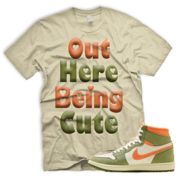 CUTE Craft Celadon 1 High OG Sky J Light Olive Bright Mandarin Coconut Milk T Shirt Match Jezsport.com