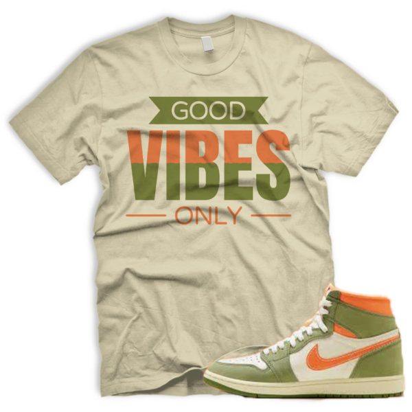 VIBES Craft Celadon 1 High OG Sky J Light Olive Bright Mandarin Coconut Milk T Shirt Match Jezsport.com