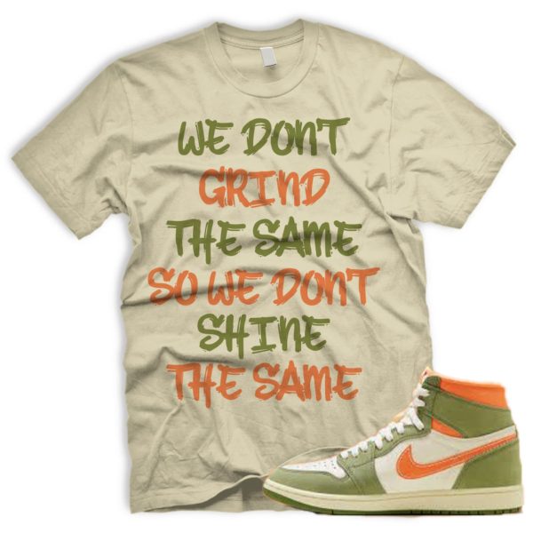 GRND DIFF Craft Celadon 1 High OG Sky J Light Olive Bright Mandarin Coconut Milk T Shirt Match Jezsport.com