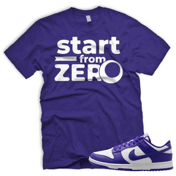 FROMZERO T to Match Retro Dunk Low White Concord Gs Jezsport.com