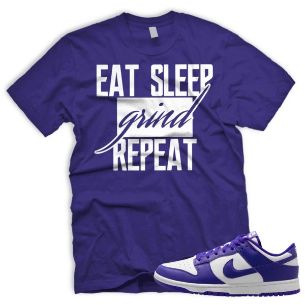 GRNDOG T-shirt to Match Retro Dunk Low White Concord Gs Jezsport.com