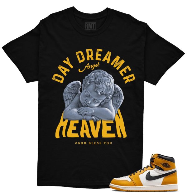 Jordan 1 Yellow Ochre Matching Shirts, Day Dreamer Tee Match Yellow Ochre 1s Jezsport.com