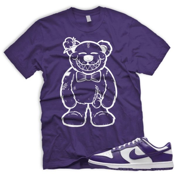 TED Dunk Low Championship Court Purple White Match T Jezsport.com