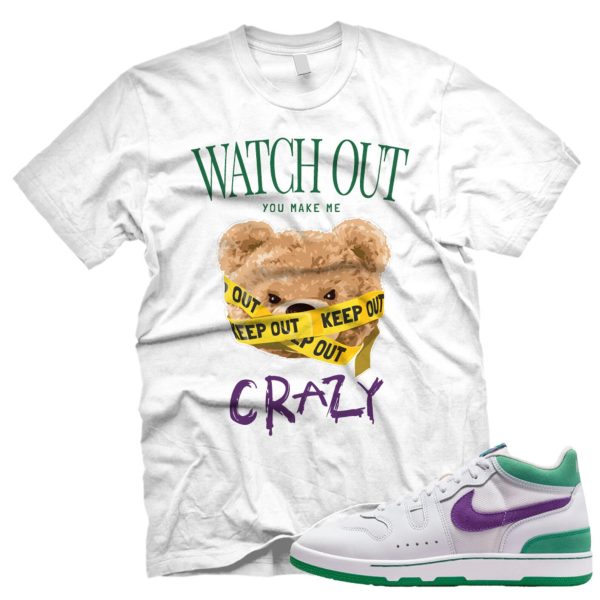 CRAZY Court Green Hyper Grape White Attack Match T Jezsport.com