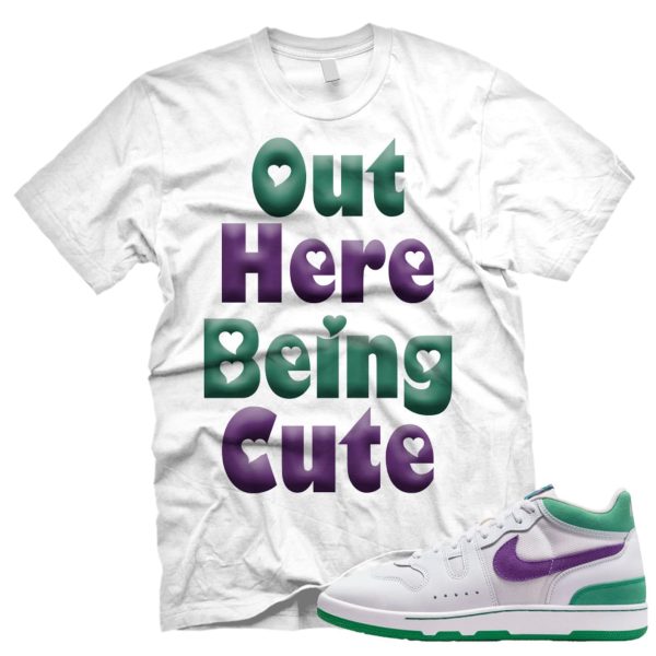 CUTE Court Green Hyper Grape White Attack Match T Jezsport.com