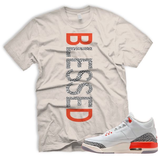 BLSSD Georgia Peach AIR J 3 Cosmic Clay Sail Cement Grey Anthracite Match T Jezsport.com