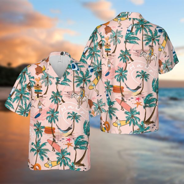 Vintage Hawaiian Shirts, Tropical Shirt, Beach Lover Hawaiian Shirt, Summer Shirt For Men and Women Jezsport.com